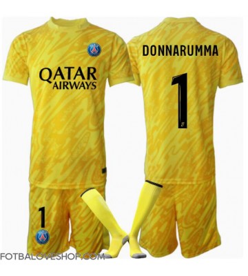 Paris Saint-Germain Gianluigi Donnarumma #1 Brankářské Dětské Alternativní Dres 2024-25 Krátký Rukáv (+ trenýrky)